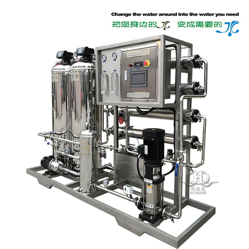 HDNRO-Model 1000 reverse osmosis pure water equipment with touch screen