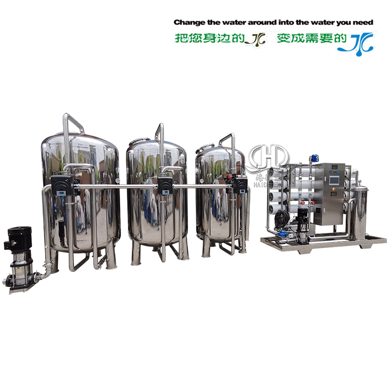 HDNUF-16000 type automatic hollow fiber ultrafiltration mineral water equipment